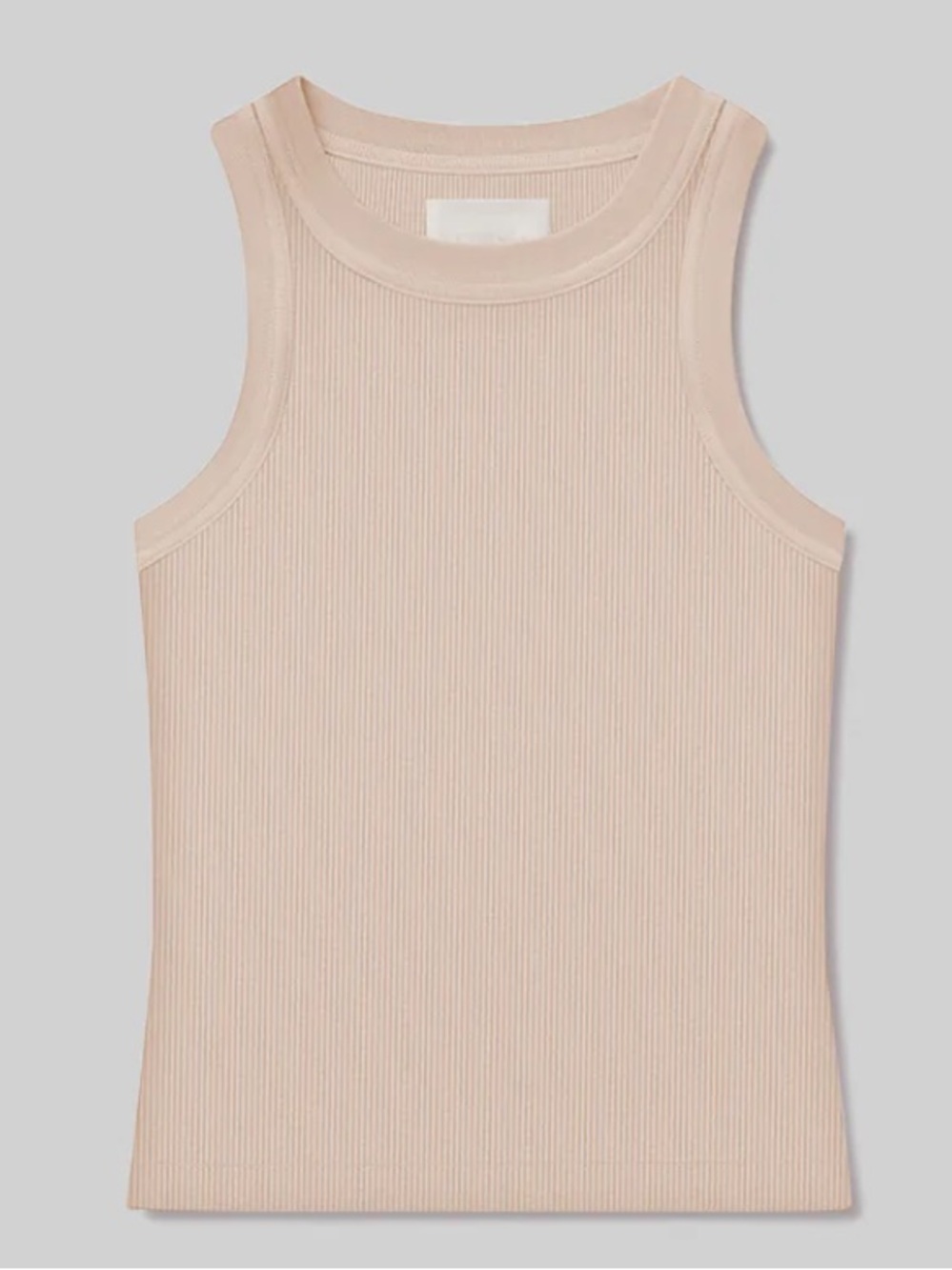 Citizens Of Humanity Isabel Rib Tank Top In Sandatlas - Picture 6 of 13
